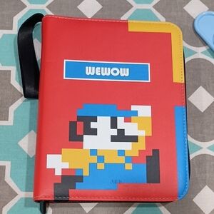 Red and Blue Storage Organizer